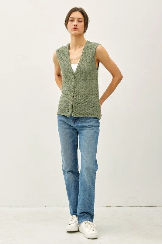 Button Up Tank sold by U-NI-TY product image thumbnail 2