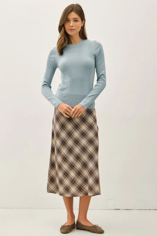 Basic Knit Sweater sold by U-NI-TY