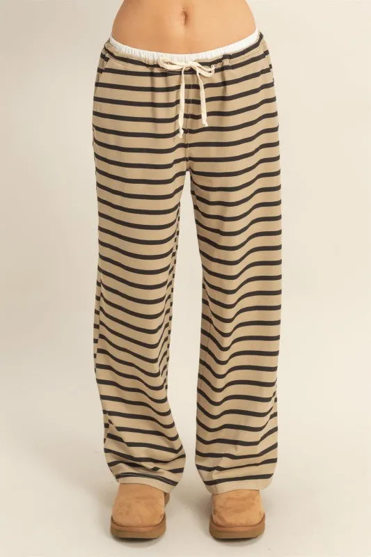 Striped Knit Lounge Pants sold by U-NI-TY product image thumbnail 4