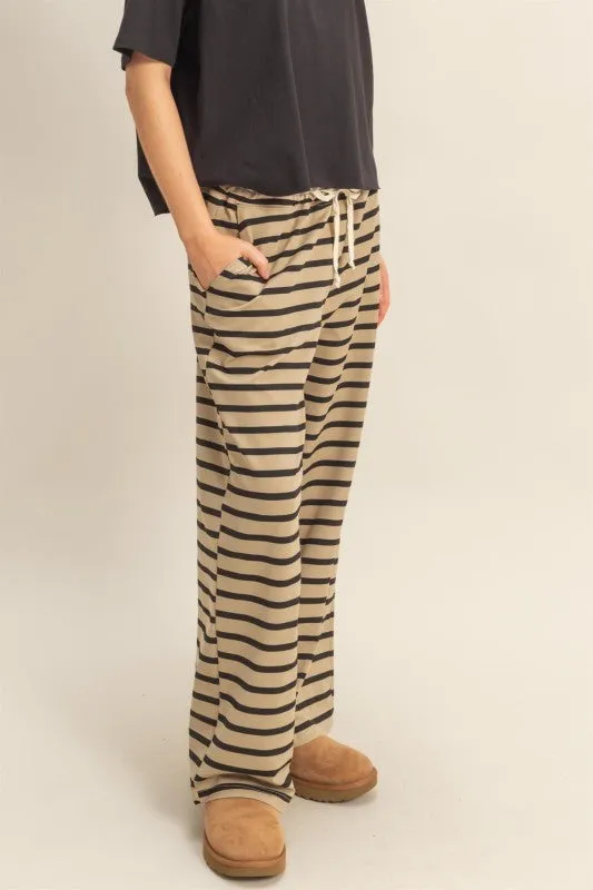 Striped Knit Lounge Pants sold by U-NI-TY