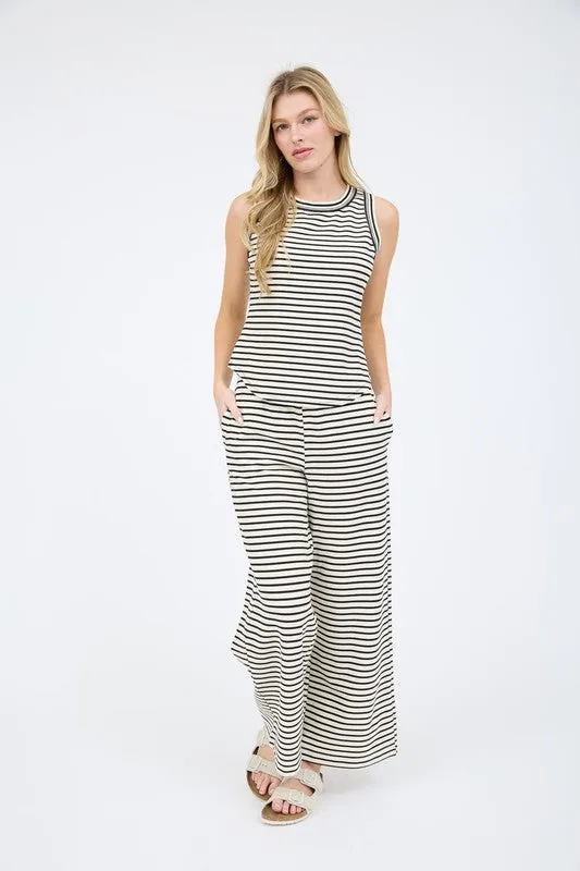 Stripe Knit Lounge Pants sold by U-NI-TY product image thumbnail 4