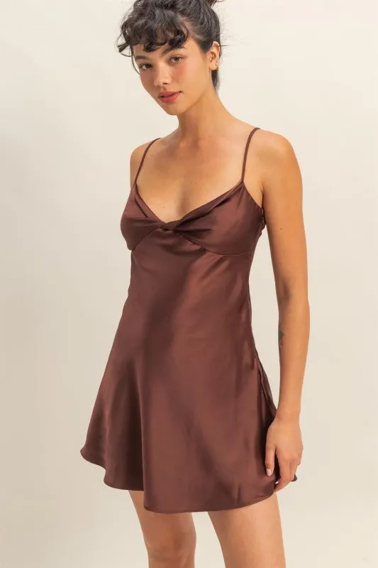 Sweetheart Satin Mini Dress sold by U-NI-TY product image thumbnail 4
