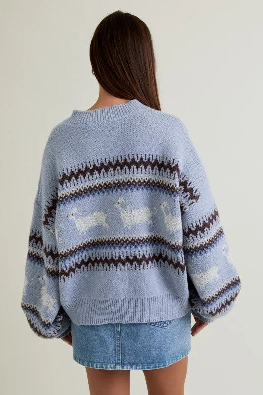 Dog Pattern Cardigan sold by U-NI-TY product image thumbnail 3