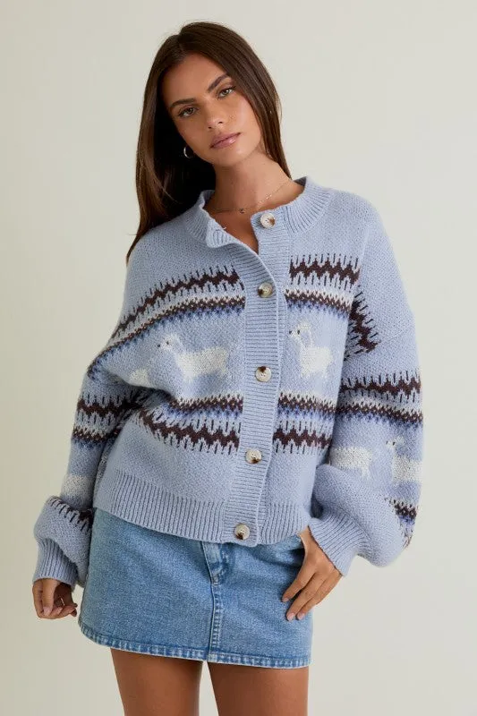 Dog Pattern Cardigan sold by U-NI-TY product image thumbnail 2