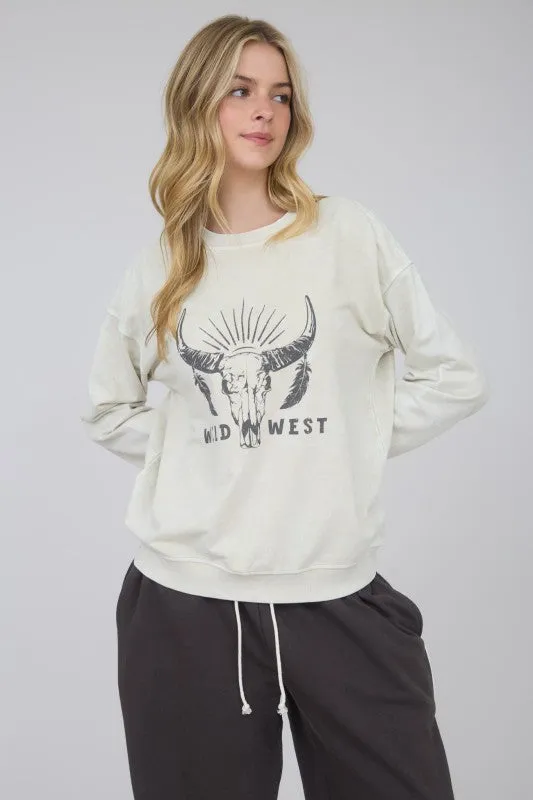 Wild West Graphic Top sold by U-NI-TY