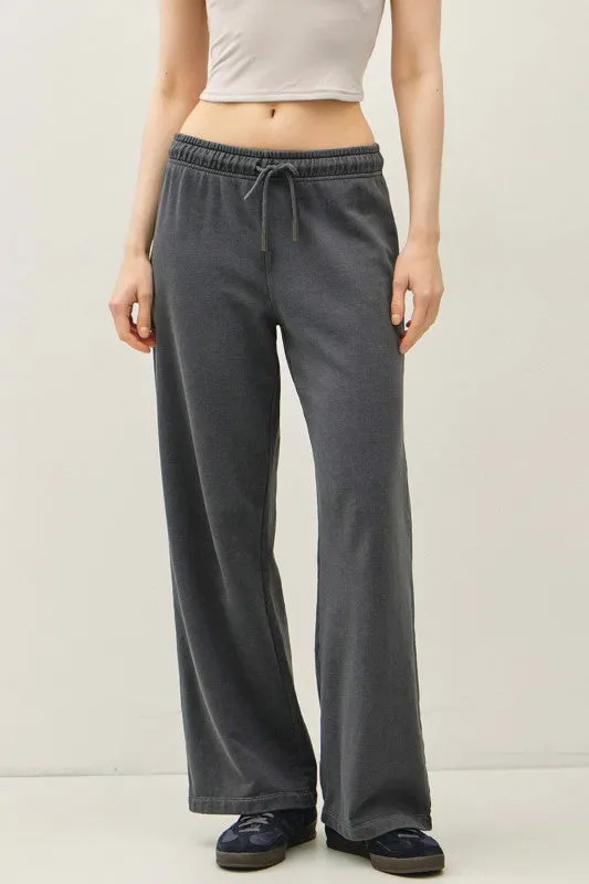 Acid Wash Wide Leg Pant sold by U-NI-TY product image thumbnail 2