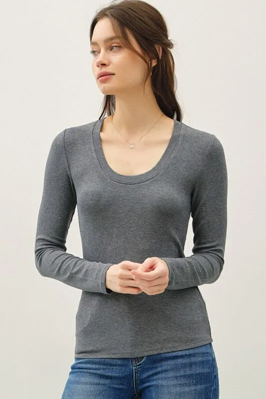 Modal U Neck Longsleeve sold by U-NI-TY