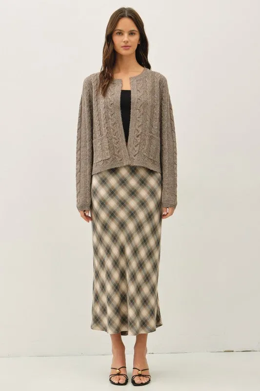 Cable Knit Cardigan sold by U-NI-TY product image thumbnail 2