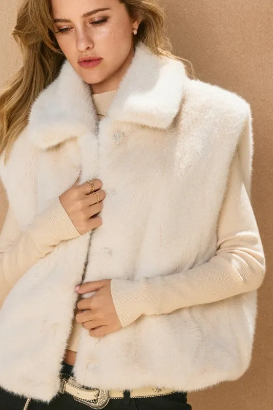 Whisper Faux Fur Vest sold by U-NI-TY product image thumbnail 4