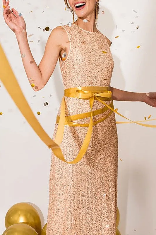 Sequin Maxi Dress sold by U-NI-TY