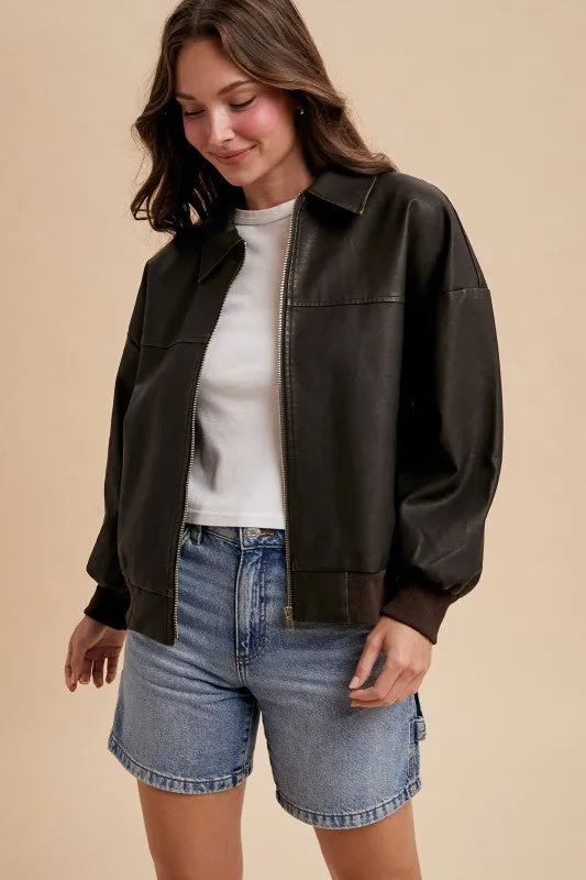 Vintage Bomber Jacket sold by U-NI-TY product image thumbnail 2