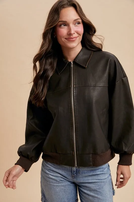 Vintage Bomber Jacket sold by U-NI-TY