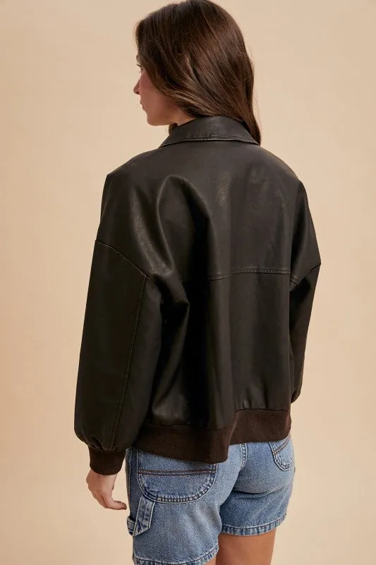 Vintage Bomber Jacket sold by U-NI-TY product image thumbnail 3