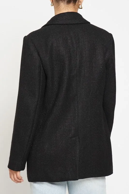 Boucle Long Blazer sold by U-NI-TY product image thumbnail 3