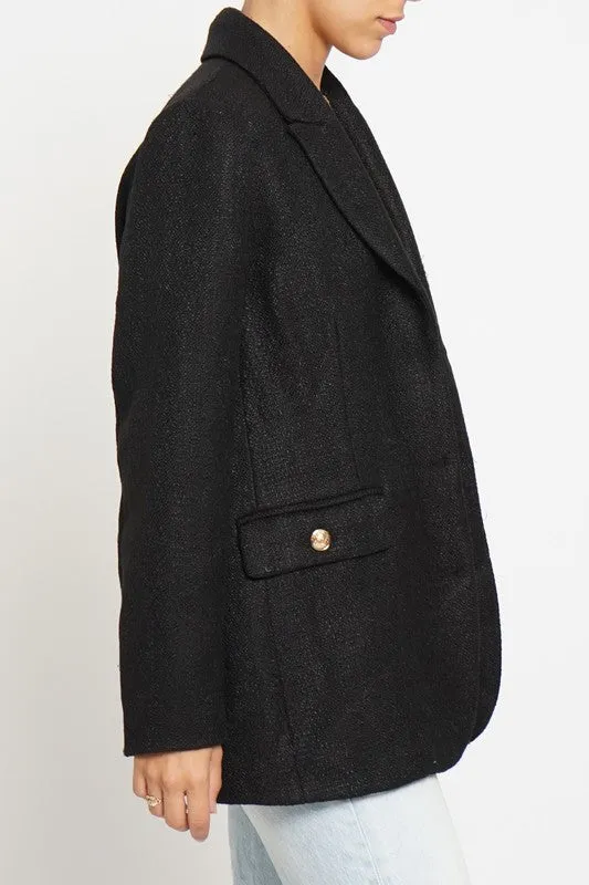 Boucle Long Blazer sold by U-NI-TY product image thumbnail 2