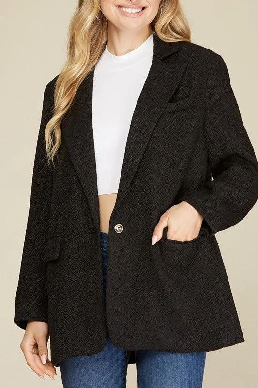 Tweed Blazer sold by U-NI-TY