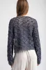 Crochet Pattern Long Sleeve Sweater Top sold by U-NI-TY
