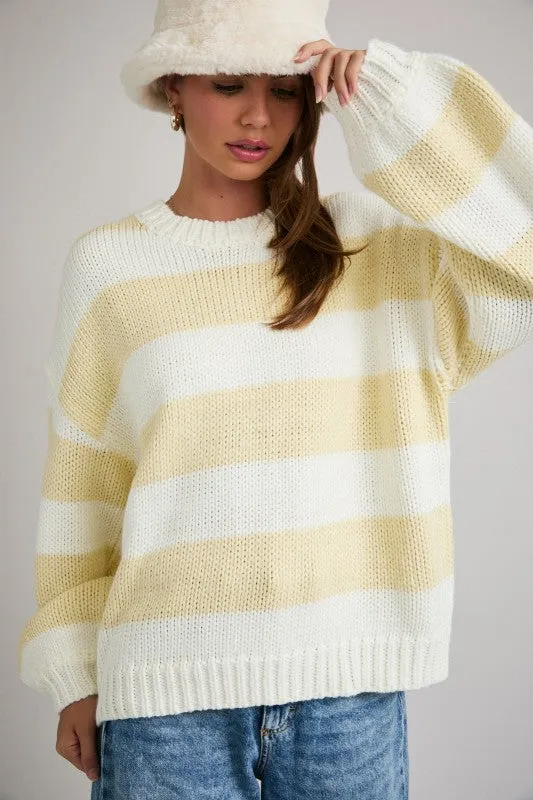 Chunky Stripe Sweater sold by U-NI-TY