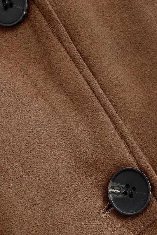 Faux Suede Blazer Jacket sold by U-NI-TY product image thumbnail 4