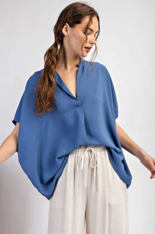 Solid Short Sleeve Top sold by U-NI-TY