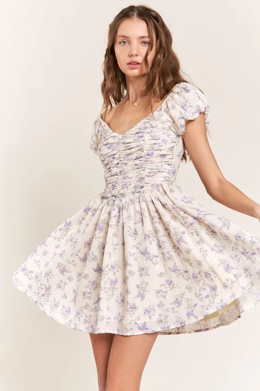 Floral Mini Dress sold by U-NI-TY product image thumbnail 4