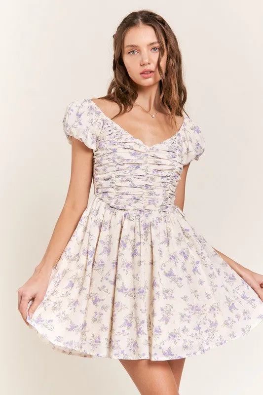 Floral Mini Dress sold by U-NI-TY