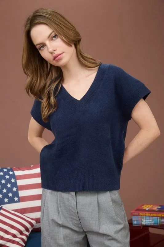 Short Sleeve Pullover Sweater sold by U-NI-TY product image thumbnail 4