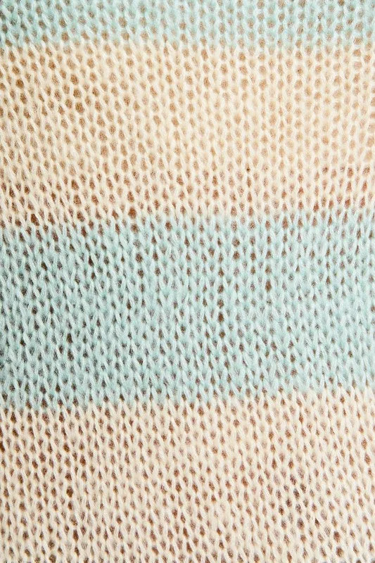 Stripe Mint Sweater Top sold by U-NI-TY product image thumbnail 4