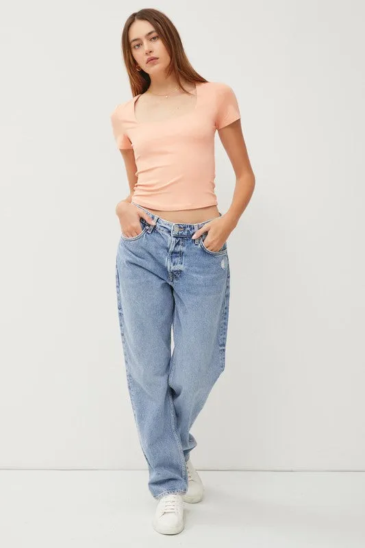 Basic Square Neck Top sold by U-NI-TY product image thumbnail 2