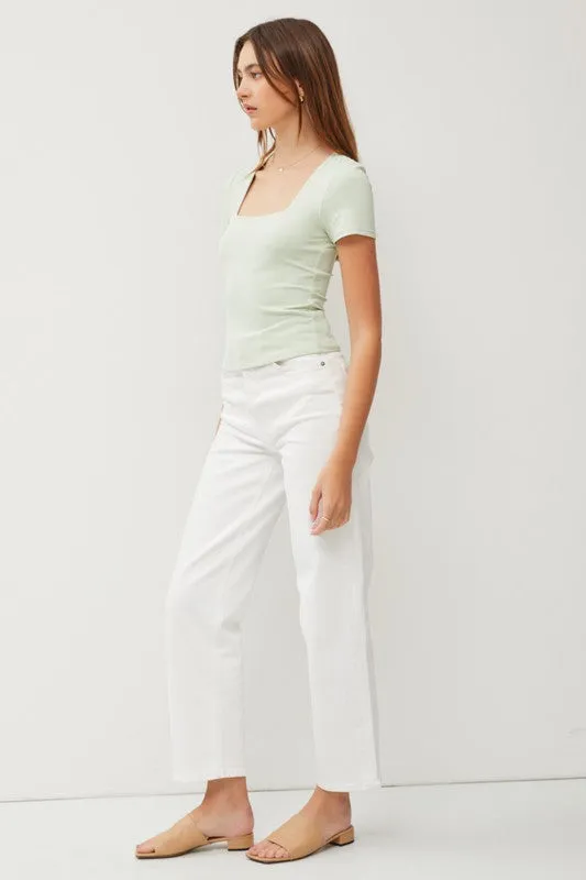Basic Square Neck Top sold by U-NI-TY product image thumbnail 5