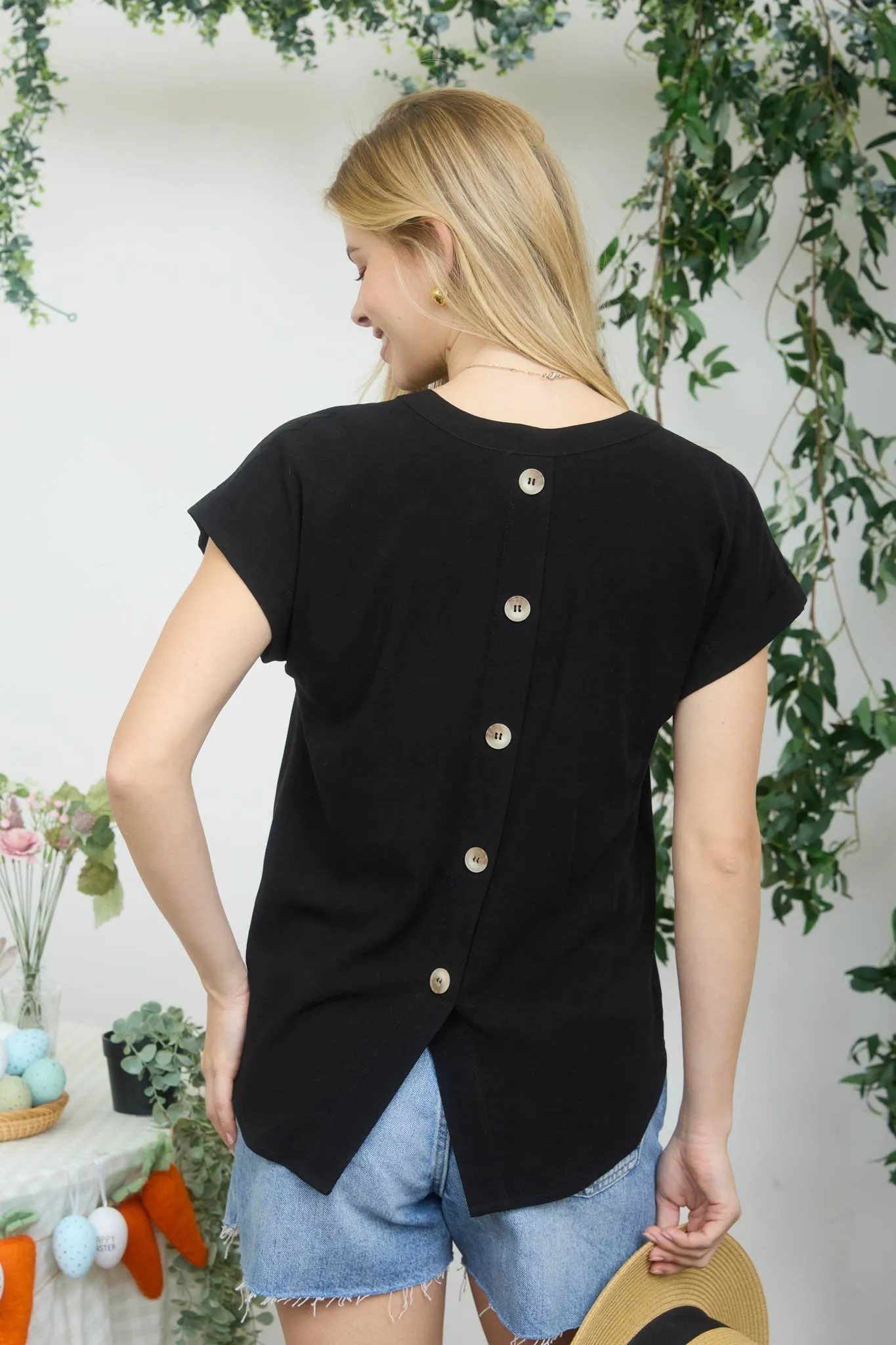 Back Button Short Sleeve sold by U-NI-TY product image thumbnail 4