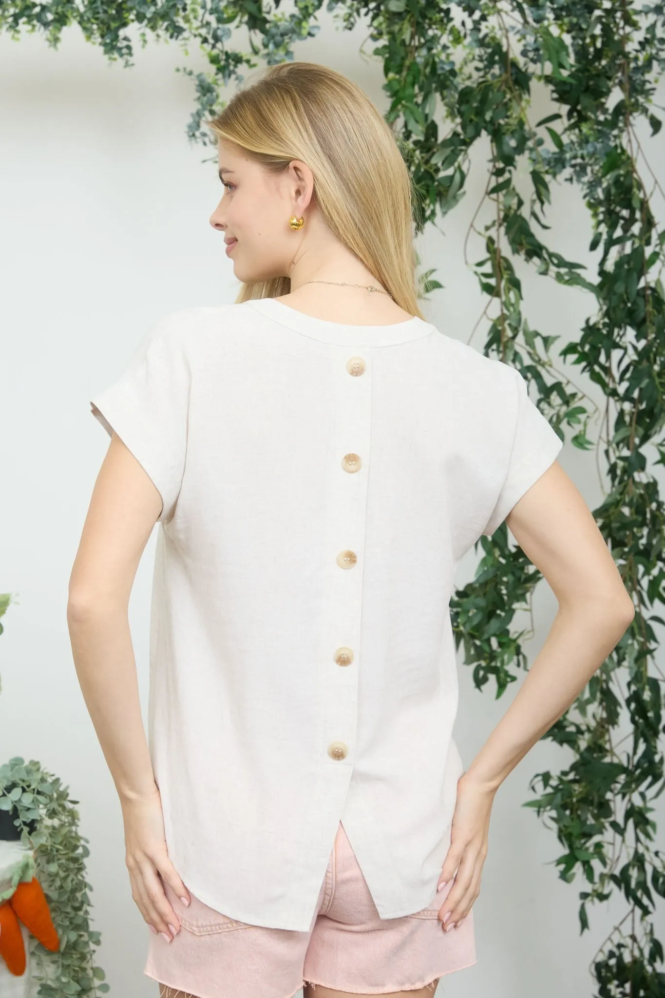 Back Button Short Sleeve sold by U-NI-TY product image thumbnail 2