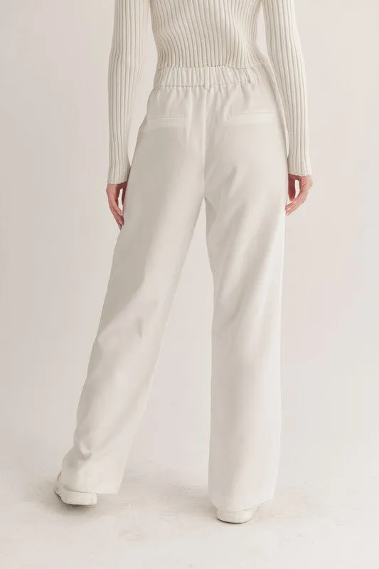 Straight Leg Dressy Pants With Pockets sold by U-NI-TY product image thumbnail 3