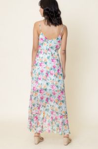 Sleeveless Flowy Floral Print Maxi Dress sold by U-NI-TY
