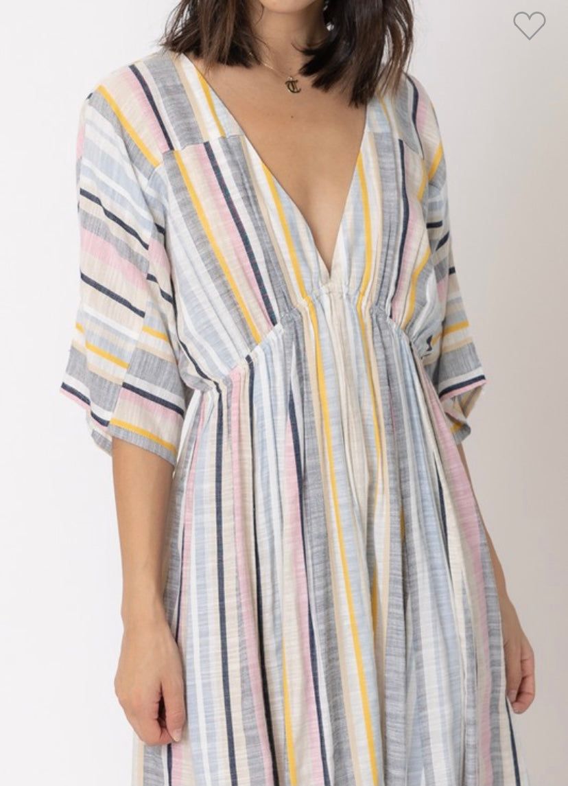 Striped Maxi Dress sold by U-NI-TY