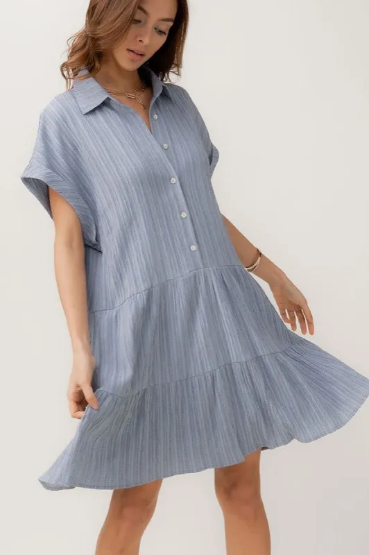 Texture Striped Dress sold by U-NI-TY