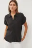 Solid Short Sleeve Button Down Shirt sold by U-NI-TY