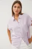 Solid Short Sleeve Button Down Shirt sold by U-NI-TY