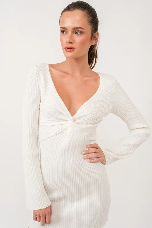 Twisted Rib Knit Dress sold by U-NI-TY product image thumbnail 3