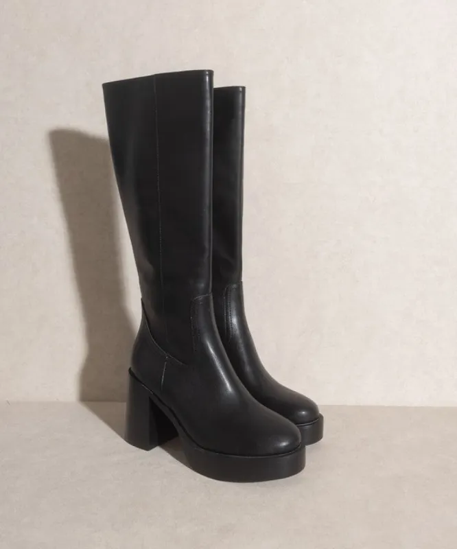 Juniper Platform Knee- High Boots sold by U-NI-TY