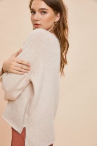 Raglan Sleeve Knit Top sold by U-NI-TY