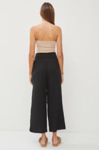 Cotton Gauze Smocked Waist Pant sold by U-NI-TY