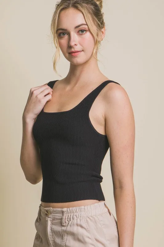 Sleeveless Square Neck Top sold by U-NI-TY