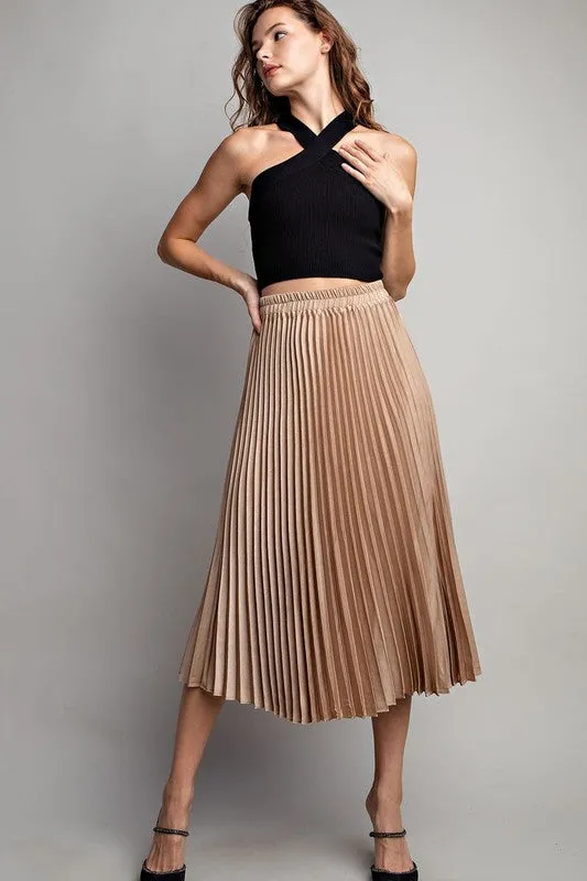 Pleated Midi Skirt sold by U-NI-TY product image thumbnail 3
