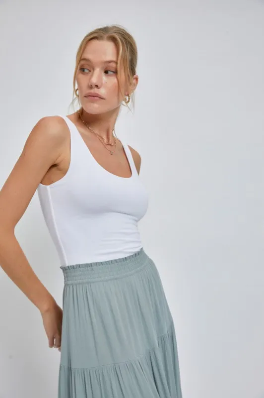 Basic Scoop Neck Tank sold by U-NI-TY