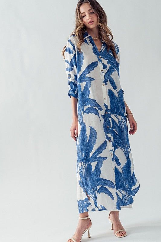 Palms and Promises Button Down Dress sold by U-NI-TY product image thumbnail 5