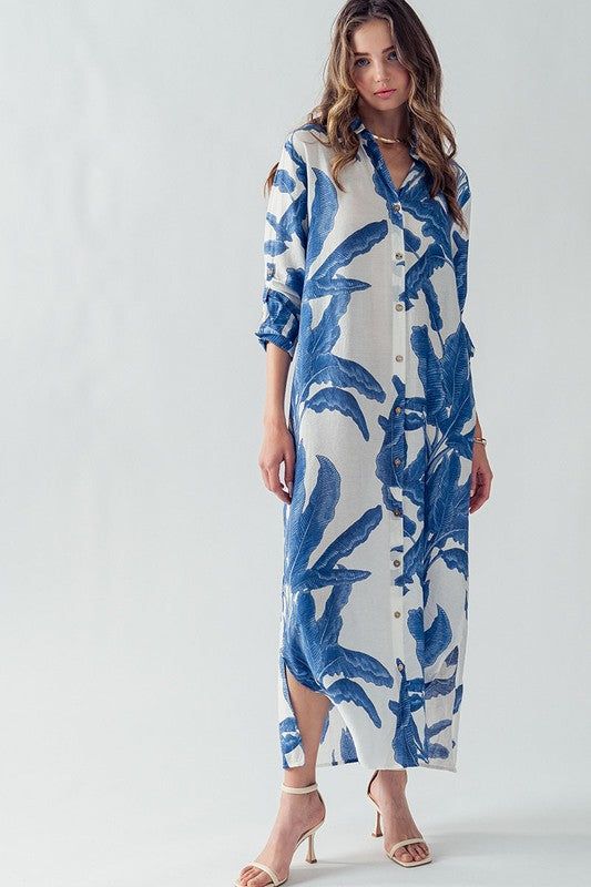 Palms and Promises Button Down Dress sold by U-NI-TY product image thumbnail 3