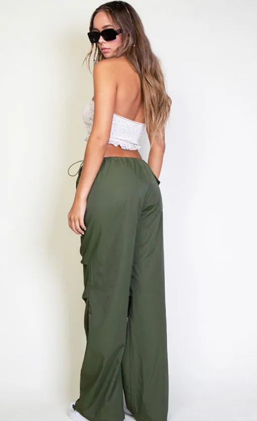 Low Rise Oversized Fit Parachute Pants sold by U-NI-TY product image thumbnail 2