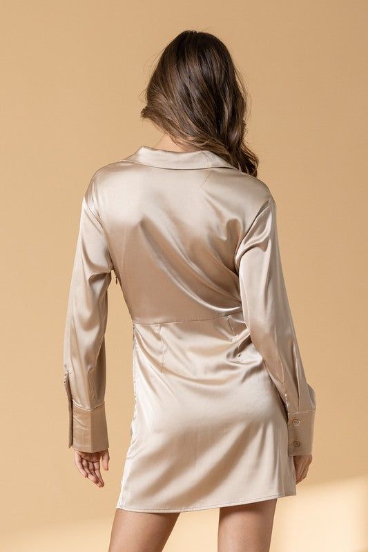 Twist Shirt Dress sold by U-NI-TY product image thumbnail 3