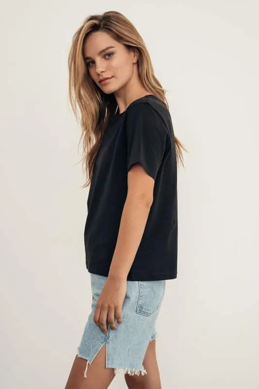 Organic Cotton Short Sleeve Basic T Shirt sold by U-NI-TY product image thumbnail 4